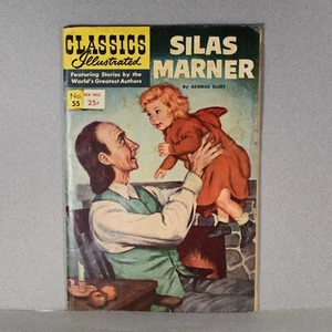 Classics Illustrated #55 - SILAS MARNER de Eliot - Imagen 1 de 5