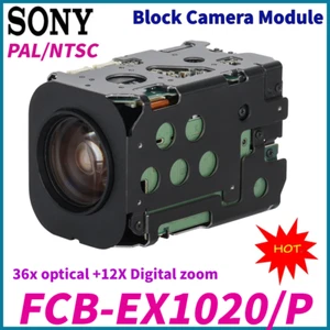 Sony FCB-EX1020 36x Optischer Zoom NTSC/PAL System Block Modul Kamera CCD Color - Picture 1 of 11