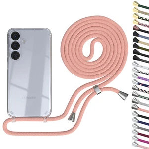 EAZY CASE do Samsung Galaxy S25 / Plus / Ultra etui z paskiem silikonowe etui TPU - Zdjęcie 1 z 30