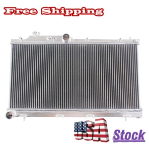 2Row Aluminum Radiator For 2008 2009 2010-2014 Subaru Impreza WRX STI MT - Picture 1 of 9