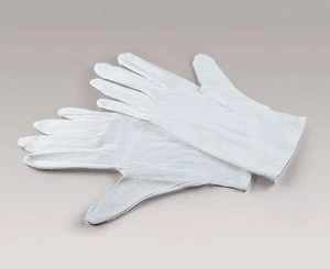 KAISER 6367 WHITE COTTON GLOVES LARGE 3 PAIR SET FILM HANDLING DARKROOM GLOVES - Picture 1 of 1