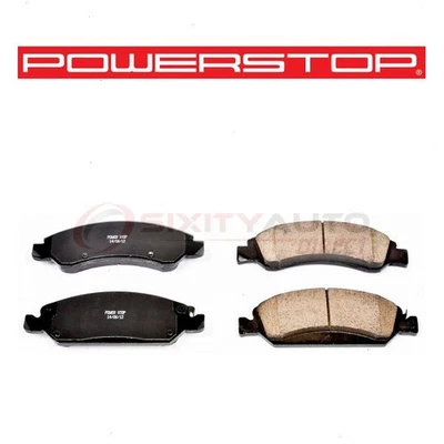 PowerStop Front Disc Brake Pad Set for 2009-2014 GMC Savana 1500 - Braking tp - Image 1 of 4