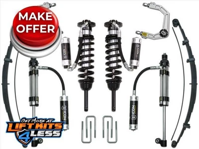 Kit de elevación ICON K53010 3,5" etapa 10 con Billet UCA para Toyota Tacoma 2005-2015 Foto 1 de 2