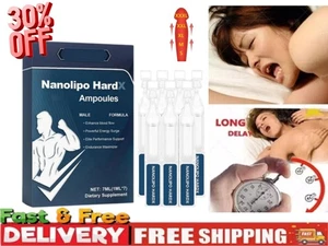 Nanolipo HardX Male Ampoules - Enhance Blood Flow, Energy & Performance - Picture 1 of 21