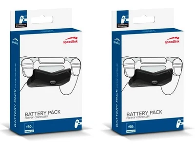 PACK 2x Power Akku Zusatz-Akku Battery-Pack für Sony PS4 Controller Game-Pad - Bild 1 von 3