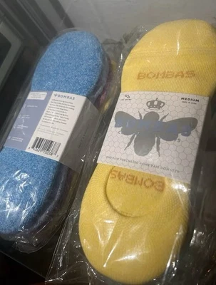 Paquete de 4 calcetines Bombas lado sin exhibición medianos 100 cantidad oferta a granel (paquete de 4 cada uno) Foto 1 de 2