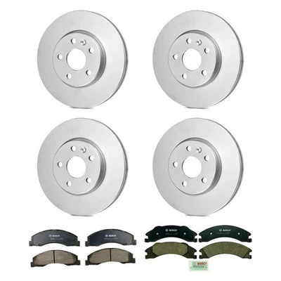 For Ford E-350 Super Duty 08-19 Brake Kit QuietCast Premium Front & Rear Brake Foto 1 de 3