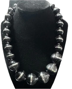 Coldwater Creek Beaded Statement Chunky Necklace - Picture 1 of 6