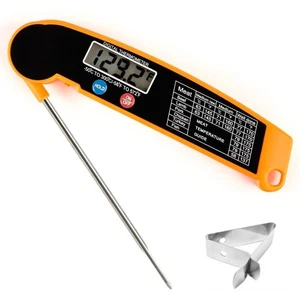 New Thermometer BBQ Grill Instant Read Digital Meat For Kitchen Food Cooking - Picture 1 of 8