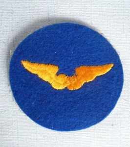 WWII US Army Air Force Flight Instructor wool patch, mesh back - Picture 1 of 2