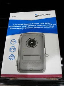 NEW Intermatic GM40AV DPDT 24Hr Wall Mounted General Purpose Time Control - Picture 1 of 10