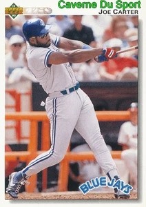224 Joe Carter Toronto Blue Jays Baseball Card Upper Deck 1992 - Bild 1 von 1