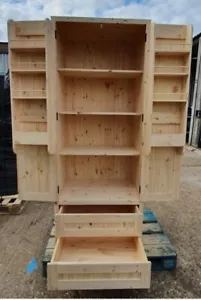 Handgefertigte Maßanfertigung auf Bestellung Küche Speisekammer Schrank Ref 10 - Bild 1 von 6