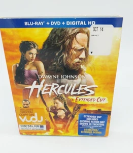 Hercules Extended Cut Blu-ray DVD With Slip Cover Action Fantasy Dwayne Johnson - Picture 1 of 2