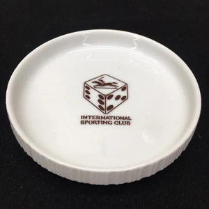 Vintage!! Vassoio cambio gioielli porcellana 4-1/4" International Sporting Club Rosenthal Rosenthal - Foto 1 di 6