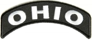 Ohio Mini Rocker Motorrad Patch Biker Aufnäher - Bild 1 von 1