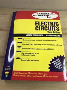 Schaum's Electric Circuits By Joseph Edminister Mahmood Nahvi Third Edition￼ - Picture 1 of 5
