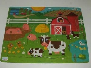 NUEVO Chuckle & Roar Enmarcado 12 Piezas - Granja - Imagen 1 de 1