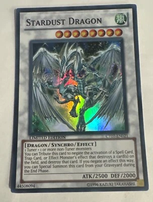 Stardust Dragon CT07-EN021 Super Rare​ Limited Edition Yugioh - Image 1 of 4