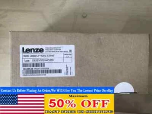 One Lenze E82EV552K4C200 Inverter New In Box E82EV552_4C200 E82EV552-4C200 - Picture 1 of 6
