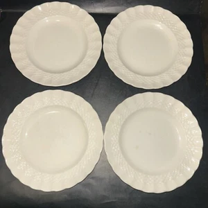 Set of 4 Spode "Chelsea Wicker" Bread Plates, 6.5", Design 1890 Made in England - Picture 1 of 10