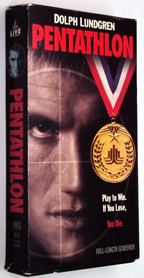 PENTATHLON VHS Full-Length Screener Coach Hunts Down Defector Dolph Lundgren R - Image 1 of 4