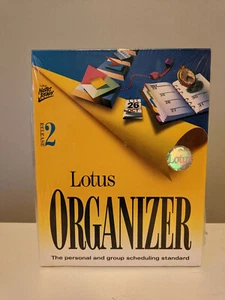 Lotus Organizer Release 2 (v2.1) *New & Factory Sealed* English *Vintage* (1995) - Afbeelding 1 van 4