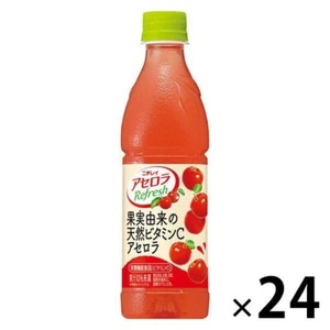 Suntory ACEROLA REFRESH 430ml PET Bottle × 24 Pack Case Japanese Soft Drink - Picture 1 of 3