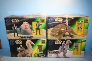 STAR WARS 97 POTF COMO NUEVO EN PAQUETE CRIATURAS/BARCOS TAUNTAUN/DEWBACK/RONTA HASBRO - Imagen 1 de 46