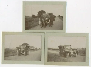 E644 Lot 3 photos Original vintage voiture automobile car Richmond ? 1908 - Picture 1 of 4