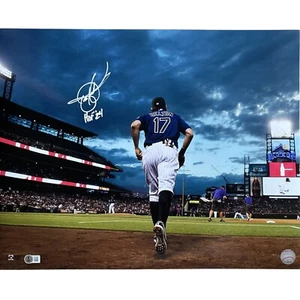 Todd Helton Autographed/Signed Colorado Rockies 16x20 Photo TRI 47413 - Picture 1 of 3