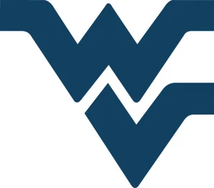 West Virginia Mountaineers WV logo 3" Blue or Yellow Vinyl Decal Car Window - Picture 1 of 5