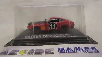 VOITURE 1/43 DATSUN 240Z #11 RALLY SAFARI 1971 HERRMANN - ALTAYA - Photo 1/3