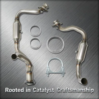 Convertidor catalítico 2 piezas para Ford F-250 F-350 Super Duty 2008-2010 5,4 L 6,8 L EPA Foto 1 de 4