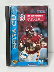 Joe Montana's NFL Football (Sega CD, 1993) CIB COMPLETE - Picture 1 of 10