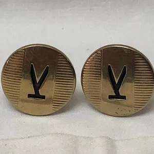 Swank Men's Cuff Links With Victory Bird - Picture 1 of 6