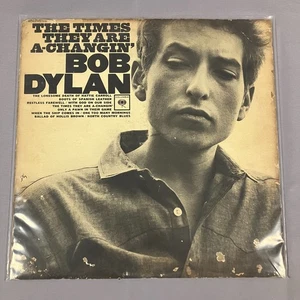 Bob Dylan The Times They Are A-Changin’ LP Mono CL 2105 OG Columbia 2-Eye Folk - Picture 1 of 23