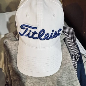 Titleist Golf Tour Performance FJ/ProV1 Mütze/Cap FARBE: Weiß/Navy Größe: ADJ - Bild 1 von 7