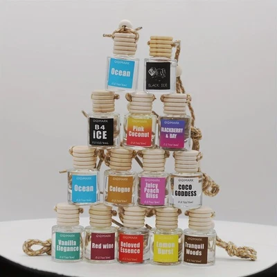 Botella de perfume coche con suspensión aromaterapia 1 botella Foto 1 de 4