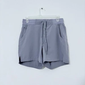 Baleaf Women’s Athletic Shorts Size Medium Dusty Blue - Picture 1 of 5