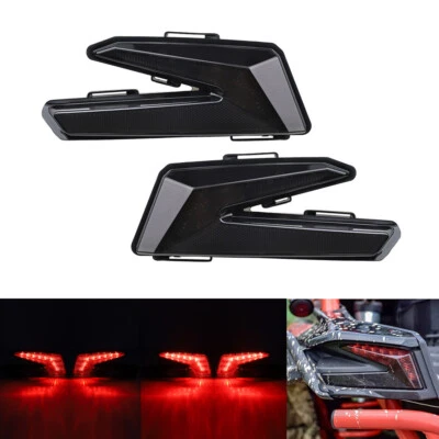 Pair For 2017-2021 Can Am Maverick X3 Rear UTV LED Brake Tail Lights Left Right - Image 1 of 4