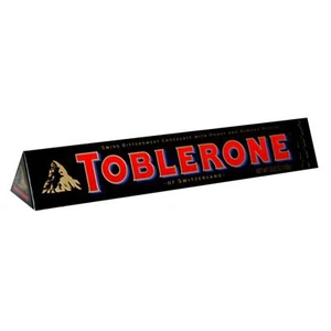 Toblerone Bar - Swiss Dark Chocolate with Honey & Almond Nougat Bar (Pack of ... - Picture 1 of 1