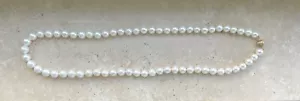 6.5-7 mm Fresh Water Pearl Necklace -14K Gold - Grade AAA NKL040068-18” - Picture 1 of 1