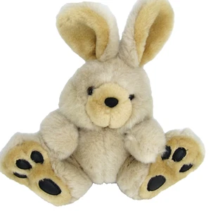 Vintage Geoffrey Bunny Plüschtiere R Us Soft Classics hellbraun beige 9 Zoll Stofftier - Bild 1 von 17