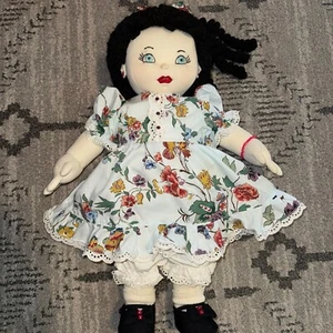 "Muñeca escultura suave hecha a mano rara sin marca 23"" de alto" - Imagen 1 de 14