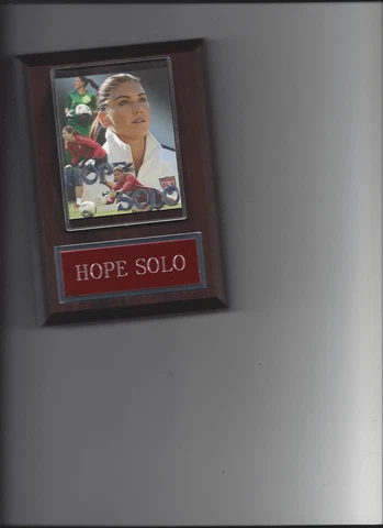 HOPE SOLO COLLAGE PLAQUE USA SOCCER OLYMPIC GOLD Cover