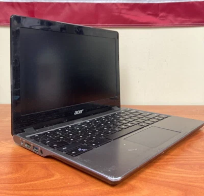 Acer Chromebook C720 11.6" (16GB eMMC Intel Cel.2955U 1.4GHz 2GB) POWERWASHED - Image 1 of 4