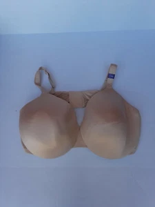 Catherines beige Full Coverage Smooth Underwire Bra sz 54DD - Picture 1 of 2