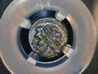 Vault Box Series 6 Greek Syracuse c.275-215 Bc Hieron Ii Bronze Ae Ngc Vf