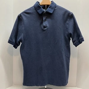 Camisa polo de golf Jos A Bank para hombre Stays Cool azul marino manga corta talla M - Imagen 1 de 4